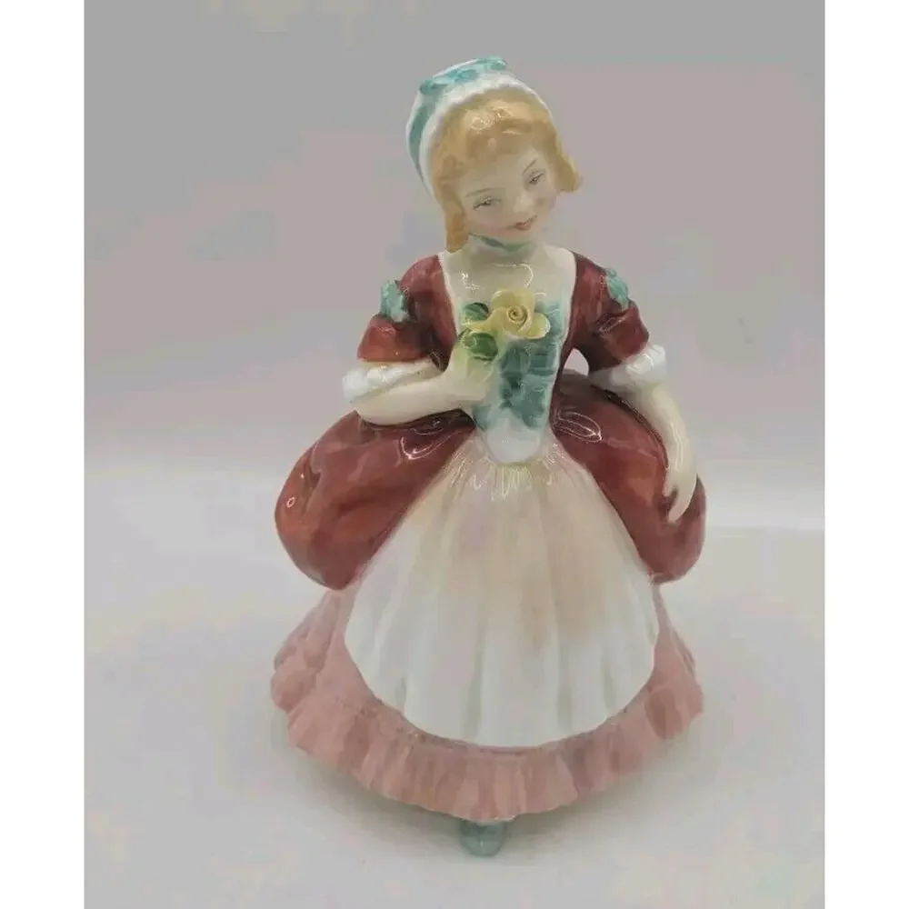 HN2107 Valerie - Vintage Porcelain Figurine by Royal Doulton, 1952 Bone China‎